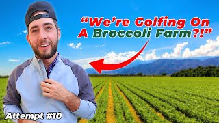 Have You Ever Golfed On A BROCCOLI Farm  Breaking 30 Series [upl. by Llejk]