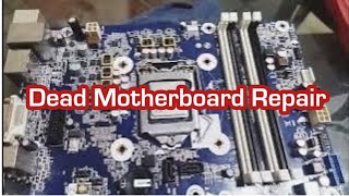 No Display Dead Motherboard Repair  Troubleshooting [upl. by Darraj800]