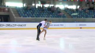 ISU 2014 Jr Grand Prix Dresden Pairs Free Skate Daria BEKLEMISHEVA  Maxim BOBROV RUS [upl. by Diskson715]