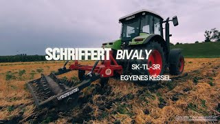 Schriffert Bivaly talajlazító 3 késes rögtörős kivitelben egyenes késekkel felszerelve [upl. by Hajar655]