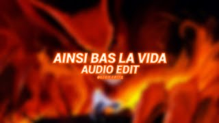 Ainsi Bas La Vida  Indilla edit audio [upl. by Arorua]