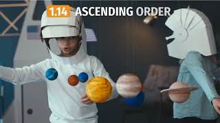 Can you arrange the planets in ascending order of size Kindergarten Learning [upl. by Awe]