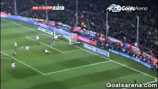 Barcelona vs Atletico Madrid 30 Goals amp Highlights 2011 Barcelona 30 Atletico Madrid [upl. by Joselow]