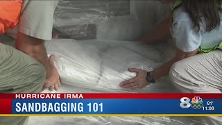 Correct sandbag usage important to protect Tampa Bay area homes [upl. by Nibas]