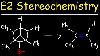 E2 Stereochemistry With Newman Projections [upl. by Ahsitahs]