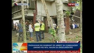 BP Paghahain ng warrant of arrest sa commander umano ng NPA nauwi sa engkuwentro [upl. by Ranzini]