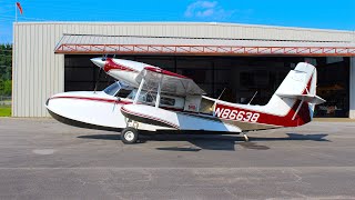 Grumman Widgeon Training Flight with WaterWings Seaplanes [upl. by Nnawtna]