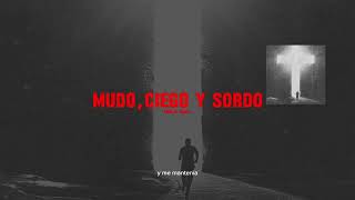 Borrero  MUDO CIEGO Y SORDO  Video Lyric  Espirituality [upl. by Niltiak]