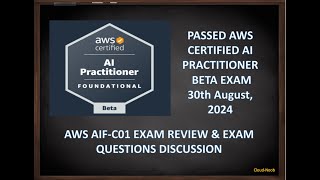 AWS Certified AI Practitioner Exam AIFC01 Exam Review amp Exam Questions Discussion Part2 [upl. by Gnouh853]