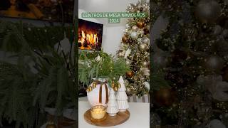 CENTROS DE MESA NAVIDAD 2024 IDEAS PARA HACER CENTROS DE MESA NAVIDEÑOS 🎄😍🤗 [upl. by Nevaj]