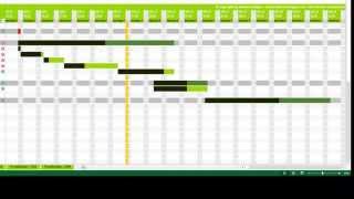 Tutorial Excel Projektplan Projektablaufplan Terminplan Zeitplan MeineVolagencom [upl. by Tecil]