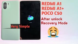 Redmi A1A1Poco C50 After Unlocking No Command Problem  GS Mobile [upl. by Stranger8]