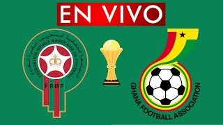 MARRUECOS VS GHANA EN VIVO 🔴 COPA ÁFRICA [upl. by Aserat]