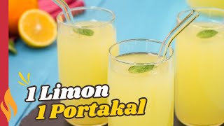 1 Portakal 1 Limon ile 3 LÄ°TRE LÄ°MONATA ğŸ‹ğŸŠ [upl. by Aicilla423]