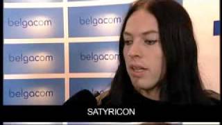 Satyricon  Frost Interview Graspop  23June2006 [upl. by Eiramnwad]