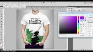 Man TShirt MockUp  How to use [upl. by Ewald]