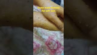 Home made remedy for soft skin  Soft Skin Tips home made remedy for glowing skin [upl. by Jurgen]