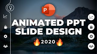 Animated PowerPoint Slide Design Tutorial 🔥Step by Step🔥 [upl. by Ellerud]