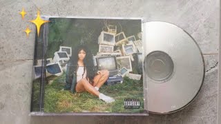 SZA  CTRL CD Unboxing [upl. by Aipotu]