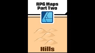 Part two of our Map tutorials for RPGs  Drawing Hills [upl. by Hesta]