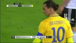 Germany  Sweden 44 all goals WC Qualifying Oct 16 2012 Swedish Commentary Lasse Granqvist [upl. by Nickles355]