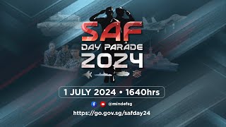 LIVE SAF Day Parade 2024 [upl. by Ellehcil]