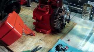 How to gap a coil on a Briggs and Stratton [upl. by Felten]