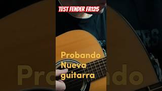 shorts guitar test music Test FENDER Fa125 [upl. by Breana62]