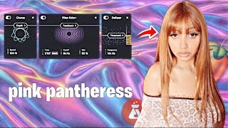 How to sound like Pink Pantheress on Bandlab Bandlab Presets [upl. by Beatrisa]