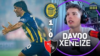 DAVO XENEIZE REACCIONA A ROSARIO CENTRAL 1  0 NEWELLS  Copa de la Liga 2024 [upl. by Hank]