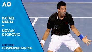 Novak Djokovic v Rafael Nadal in the Longest Grand Slam Final Ever  Australian Open 2012 Final [upl. by Alletnahs]