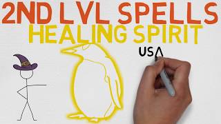 2nd Level Spell 36 Healing Spirit 5E [upl. by Stearn32]