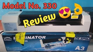 Lamination Machine ReviewUnboxing  Model No 330 Lamination Machine Review  Lamination Machine [upl. by Piefer]