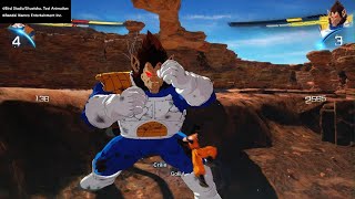 Goku super sayan vs vegeta scimmione [upl. by Yanahs]