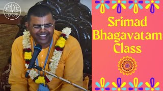 Srimad Bhagavatam Katha by HG Mahadham Vrindavan Pr  SB 108521  22 Nov 2023 [upl. by Asinla]