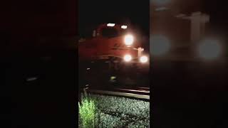 train bnsfrailway bnsf NS 732 running 2x2 with 4 BNSF engines [upl. by Lexi]