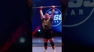 Worlds STRONGEST MAN u200lbs press medley [upl. by Luzader]