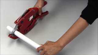 How to Use PVC Pipe Cutters [upl. by Marko247]