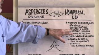 Aspergers Syndrome vs Nonverbal LD The Same or Different [upl. by Namolos450]