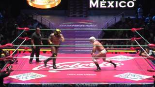 LUCHA SEMIFINAL VIERNES 03 JUNIO DEL 2016 CMLL 3 [upl. by Starlin]