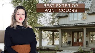 BEST HOME EXTERIOR PAINT COLORS Boost Curb Appeal [upl. by Terence]