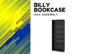 IKEA Billy Bookcase  Full Assembly  Time Lapse [upl. by Sajet]