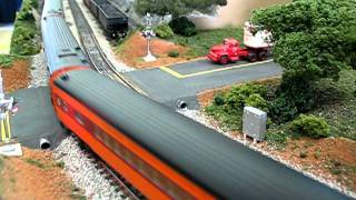 MVI 0104 Pensacola model railroad club HO DIVTrain Show Fairhope 2009 [upl. by Ettevol]