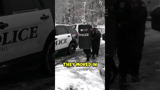 Kids Outsmart Cops in Epic Snowball Fight 😂 shorts [upl. by Aicened]