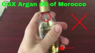 ✅ How To Use OGX Argan Oil of Morocco Review [upl. by Nitin]