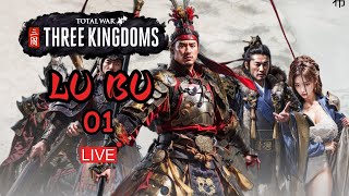 Live 01  ลิโป้ 2024  Legendary Total war Threekingdoms [upl. by Llerruj]