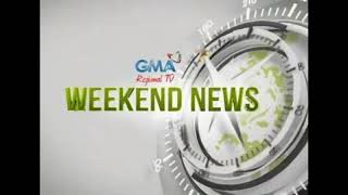 GMA News TV  Theme Song  GMA Regional TV Weekend News as of July 27 2019 [upl. by Anatnas]