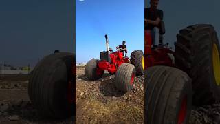 😰खतरनाक stunt 💪swaraj 855 vs🦾 john deer 5050d ✈️ [upl. by Adnesor516]