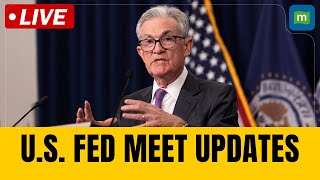 US Fed Meet LIVE  US Federal Reserve is set to cut rates  Live [upl. by Annelak]