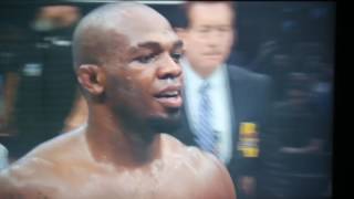 Jones vs Cormier 2 ROUND3 KO [upl. by Ytisahc]